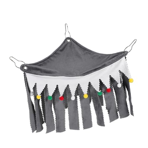 NOLITOY Kleintier Versteck für Hamster und Meerschweinchen Dreiseitige Ecke Gemütliche Hängematte aus Filz und Lint Stressreduzierend Installieren Leicht und Langlebig für Käfige und NOLITOY Kleintier Versteck für Hamster und Meerschweinchen Dreiseitige Ecke Gemütliche Hängematte aus Filz und Lint Stressreduzierend Installieren Leicht und Langlebig für Käfige und von NOLITOY