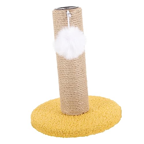 NOLITOY Klettergerüst Für Katzen Kratzbaum Für Kätzchen Vertikaler Kratzkarton Katzenkratzer Aus Sisal Katzenkratzbrett Katzenspielzeug Katzenspielplatz Haustier MDF Kratzbaum Für Katzen von NOLITOY