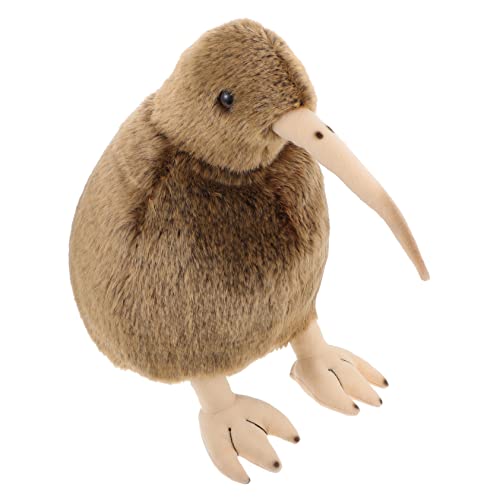 NOLITOY Kuscheltier Lustiges Vogel Plüschspielzeug für Haustiere Dekorative Kiwi Vogel Feiertagsdekoration Langlebigem Gefertigt von NOLITOY