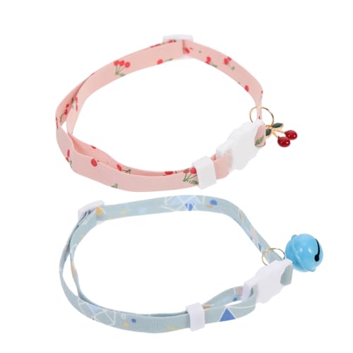 NOLITOY Obstdekor 2st Haustierhalsband Eincremehilfe Die Katze Stoff Halskette Requisiten Für Die Neugeborenenfotografie von NOLITOY
