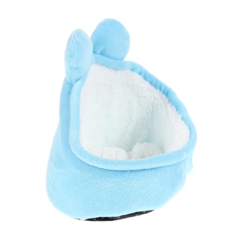 NOLITOY Plüsch Kleintierbett Hamster Nest Kuscheliges Meerschweinchen Schlafnest Wärmendes Haustiernest für Kleine Nager Wie Hamster und Meerschweinchen Langlebiges Material Gemütlich für NOLITOY Plüsch Kleintierbett Hamster Nest Kuscheliges Meerschweinchen Schlafnest Wärmendes Haustiernest für Kleine Nager Wie Hamster und Meerschweinchen Langlebiges Material Gemütlich für von NOLITOY