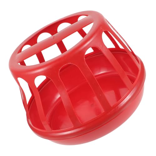 NOLITOY Poultry Food Feeder aus Robustem Kunststoff Fassungsvermögen Langlebiger Wetterfester Futtertrog für Hühner und Geflügel Einfach zu Reinigen und Praktisch für Außenhaltung NOLITOY Poultry Food Feeder aus Robustem Kunststoff Fassungsvermögen Langlebiger Wetterfester Futtertrog für Hühner und Geflügel Einfach zu Reinigen und Praktisch für Außenhaltung von NOLITOY