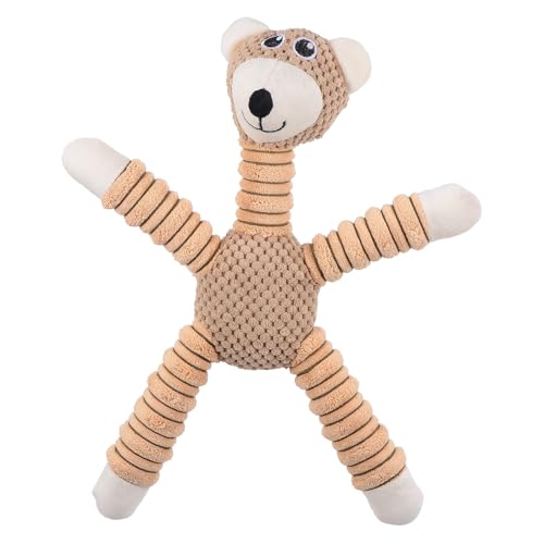 NOLITOY Quietschendes, Robustes Plüsch-hundekauspielzeug zum Beißen für Welpen Mittlerer Hunde NOLITOY Quietschendes, Robustes Plüsch-hundekauspielzeug zum Beißen für Welpen Mittlerer Hunde von NOLITOY