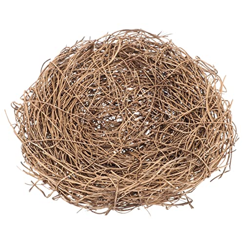 NOLITOY Künstliches Rattan Vogel Nest Handgefertigtes Für Ostern Nest Requisite Für Fotografie Deko Für Garten Und Zuhause NOLITOY Künstliches Rattan Vogel Nest Handgefertigtes Für Ostern Nest Requisite Für Fotografie Deko Für Garten Und Zuhause von NOLITOY