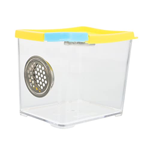 NOLITOY Reptilien Fütterungsbox Transparente Zuchtbox für Haustiere und Langlebig für Spinnen und Reptilien mit Optimaler Lichtdurchlässigkeit von NOLITOY