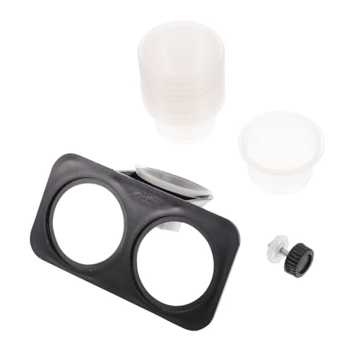 NOLITOY Reptilien Futter Wassernapf mit Saugnapf Langlebiges Leichtes Kunststoff futterset für Echsen Spinnen und Amphibien Runde Kanten Einfach zu Reinigen für Terrarien und NOLITOY Reptilien Futter Wassernapf mit Saugnapf Langlebiges Leichtes Kunststoff futterset für Echsen Spinnen und Amphibien Runde Kanten Einfach zu Reinigen für Terrarien und von NOLITOY