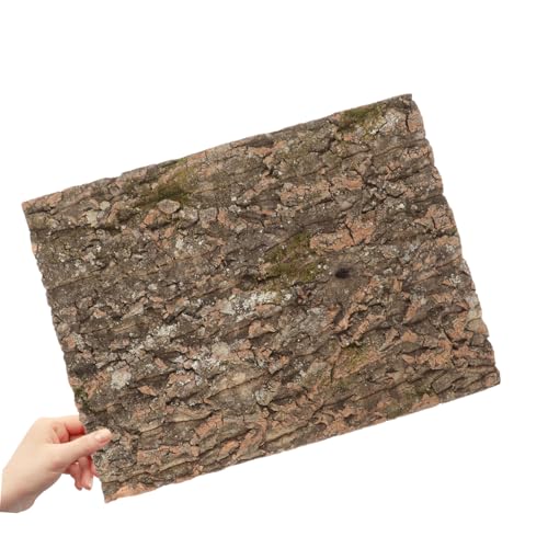 NOLITOY Reptilien Korkrinde Plattform Natürliches Terrarium Zubehör Schildkröten Kletterwand Dekorative Baumrinde für Schlangen Echsen NOLITOY Reptilien Korkrinde Plattform Natürliches Terrarium Zubehör Schildkröten Kletterwand Dekorative Baumrinde für Schlangen Echsen von NOLITOY