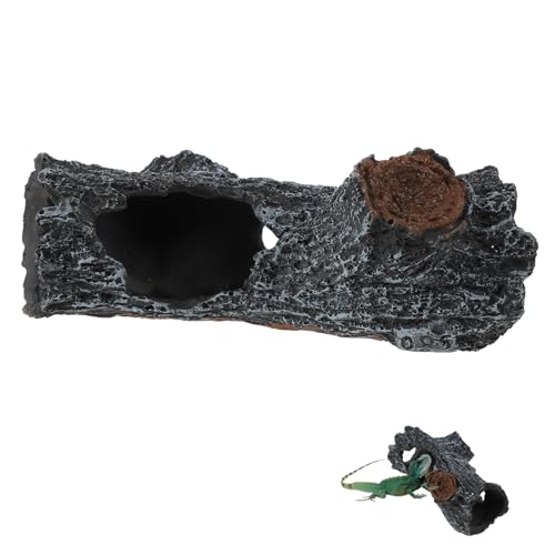 NOLITOY Reptilienhöhle aus Hochwertigem Harz Feine Details Multifunktional als Versteck und Dekoration für Terrarien mit Schlangen Echsen und Kleinen Klettertieren Natürliche Gestaltung NOLITOY Reptilienhöhle aus Hochwertigem Harz Feine Details Multifunktional als Versteck und Dekoration für Terrarien mit Schlangen Echsen und Kleinen Klettertieren Natürliche Gestaltung von NOLITOY
