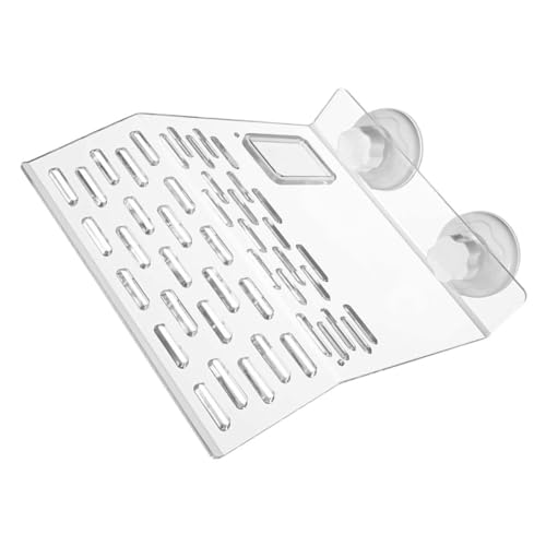 NOLITOY Schildkröten Plattform mit Futtertrog Transparent Groß mit Saugnäpfen Reptilien Kletterplattform Terrarien Deko für Aquarium und Badesonne NOLITOY Schildkröten Plattform mit Futtertrog Transparent Groß mit Saugnäpfen Reptilien Kletterplattform Terrarien Deko für Aquarium und Badesonne von NOLITOY