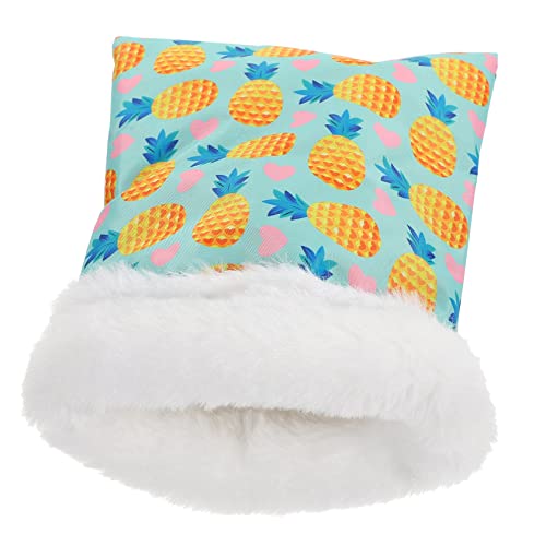 NOLITOY Schlafsack für Hamster kuschelbett kuschelhöhle petbett Rattenhaus Igeltasche Spielzeuge Wintertasche für Hamster schönes Hamsterbett Kleidung Babytasche von NOLITOY