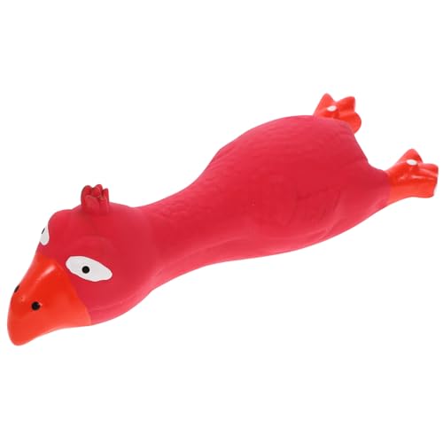 NOLITOY Schreiendes Huhn Hundespielzeug Gummi Quietschendes Hühnerspielzeug Quetschhuhn Krachmacher Neuartiges Quietschspielzeug Für Hunde Für Interaktives Kauen Zahnen Geschenke Streich NOLITOY Schreiendes Huhn Hundespielzeug Gummi Quietschendes Hühnerspielzeug Quetschhuhn Krachmacher Neuartiges Quietschspielzeug Für Hunde Für Interaktives Kauen Zahnen Geschenke Streich von NOLITOY
