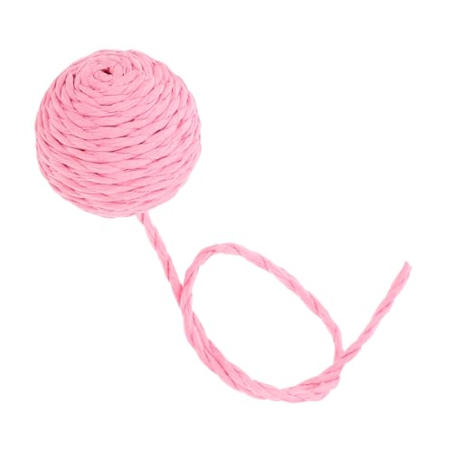 NOLITOY Sisal Kratzball mit Ersatz für Katzenkratzsäule Interaktives für Indoor Katzen Langlebiger Katzenspielball mit Glocke Einfach zu Montierendes Zubehör für Katzenbaum von NOLITOY