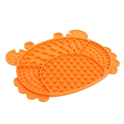 NOLITOY Slow Feeder Hundeschleckmatte aus Lebensmittelechtem Silikon rutschfeste Slow Feeding Matte mit Abgerundeten Kanten Fördert Langsames Fressen für Hunde und Katzen Leicht zu NOLITOY Slow Feeder Hundeschleckmatte aus Lebensmittelechtem Silikon rutschfeste Slow Feeding Matte mit Abgerundeten Kanten Fördert Langsames Fressen für Hunde und Katzen Leicht zu von NOLITOY
