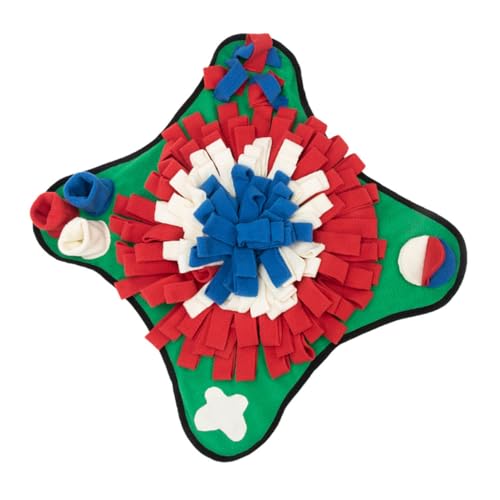 NOLITOY Snüffelteppich für Hunde Langsam Füttern Futterteppich Haustier Beschäftigungsspielzeug Foraging Cushion zur Geruchsschulung Langlebig und Praktisch von NOLITOY