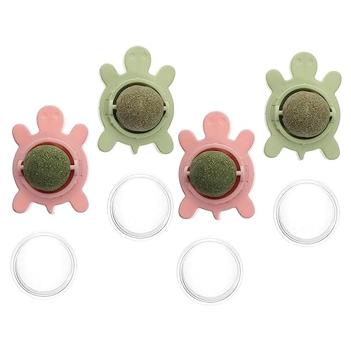 NOLITOY Spielzeug 4 Stück Katzenminze Bälle Wand Katzenminze Kugeln Katze Nip Ball Drehbare Katzenbälle Essbare Spielzeuge Für Katzen Katzen-energieball PVC Rotieren Haustier Sepak Takraw NOLITOY Spielzeug 4 Stück Katzenminze Bälle Wand Katzenminze Kugeln Katze Nip Ball Drehbare Katzenbälle Essbare Spielzeuge Für Katzen Katzen-energieball PVC Rotieren Haustier Sepak Takraw von NOLITOY