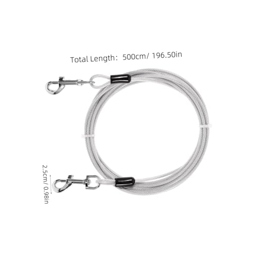 NOLITOY Traction Rope Hundeleine Flexibel Leicht und Robust für Sicheres Gassigehen und Training Sanft zur Haut Geeignet für Kleine bis Große Hunde Zuverlässig und Tragbar für Outdoor NOLITOY Traction Rope Hundeleine Flexibel Leicht und Robust für Sicheres Gassigehen und Training Sanft zur Haut Geeignet für Kleine bis Große Hunde Zuverlässig und Tragbar für Outdoor von NOLITOY