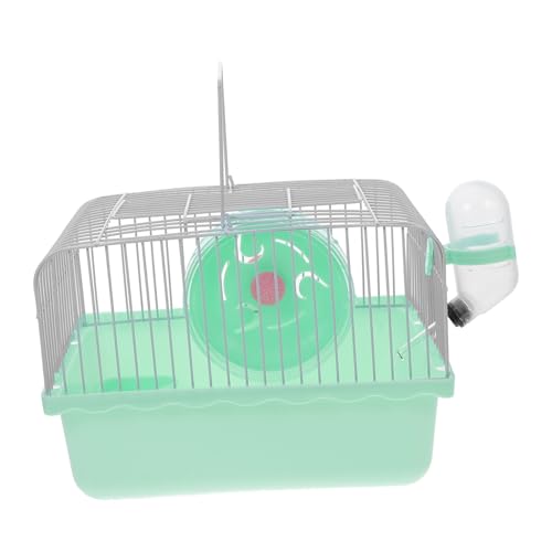 NOLITOY Tragbarer Hamsterkäfig aus Robustem Abs mit Griff Wasserflaschenhalter und Zubehör Geräumiger Kleintierkäfig für Hamster Chinchillas und Kleine Vögel für Reisen und Transport NOLITOY Tragbarer Hamsterkäfig aus Robustem Abs mit Griff Wasserflaschenhalter und Zubehör Geräumiger Kleintierkäfig für Hamster Chinchillas und Kleine Vögel für Reisen und Transport von NOLITOY