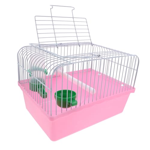 NOLITOY Geräumiger Vogelkäfig Für Reisen Tragbarer Vogelträger Mit Sitzstange Futterbox Und Trinkbehälter Leicht Für Papageien Und Andere Kleine Vögel Sicherer Transport Und von NOLITOY