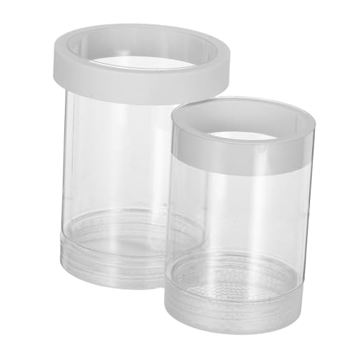 NOLITOY Transparente Schwimmende Zuchtbox mit Trennwand und Eiernetz für Guppys und Kleine Fische im Aquarium Fördert Optimales Wachstum und Einfache Handhabung von NOLITOY