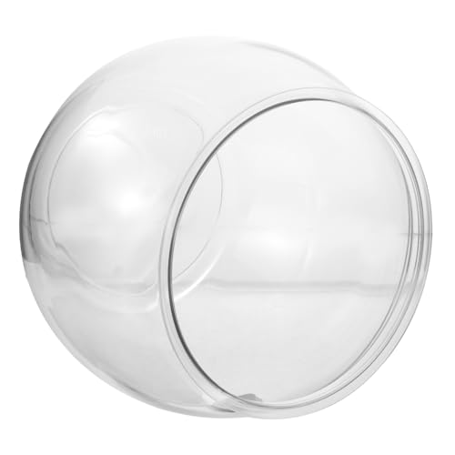 NOLITOY Transparentes Aquarium Mikro-landschaftsbecken Fischschale Klein Pflanzenterrarium Glaskugel Fischtank Blumenvase Glasterrarium Dekorativ Blumenbehälter Esstisch Plastik NOLITOY Transparentes Aquarium Mikro-landschaftsbecken Fischschale Klein Pflanzenterrarium Glaskugel Fischtank Blumenvase Glasterrarium Dekorativ Blumenbehälter Esstisch Plastik von NOLITOY