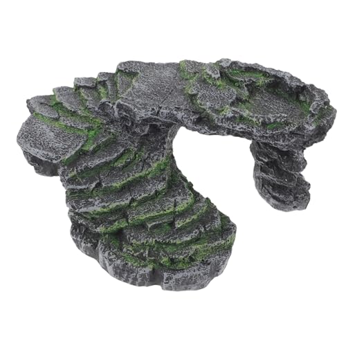 NOLITOY Turtle Basking Plattform mit Versteck und Kletterrampe Sonnenliege für Aquarium Multifunktionale Schildkröten Dekoration Einfache Natürlicher Lebensraum für Wasserschildkröten NOLITOY Turtle Basking Plattform mit Versteck und Kletterrampe Sonnenliege für Aquarium Multifunktionale Schildkröten Dekoration Einfache Natürlicher Lebensraum für Wasserschildkröten von NOLITOY