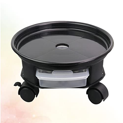 NOLITOY Universal Wheel Blumentopf Basis Anlage Beweger Unterstützung draußen drinnen Rad Pflanzentopfwagen Blumentopf Pflanzenständer Pflanzenuntertasse mit Rädern Blumentablett Schwarz NOLITOY Universal Wheel Blumentopf Basis Anlage Beweger Unterstützung draußen drinnen Rad Pflanzentopfwagen Blumentopf Pflanzenständer Pflanzenuntertasse mit Rädern Blumentablett Schwarz von NOLITOY