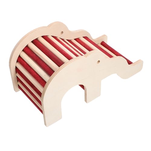 NOLITOY Verschleißfestes Hamsterhaus aus Naturholz Dekoratives Versteck und Schlafhaus für Zwerghamster und Chinchillas Sicheres Zubehör für Kleintierkäfige Ausruhen NOLITOY Verschleißfestes Hamsterhaus aus Naturholz Dekoratives Versteck und Schlafhaus für Zwerghamster und Chinchillas Sicheres Zubehör für Kleintierkäfige Ausruhen von NOLITOY