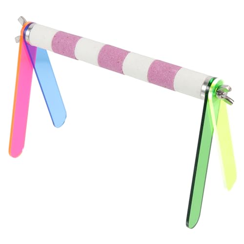 NOLITOY Papagei Barsch Kunststoff Papagei Stehen Vogel Zubehör Papagei Spiel Stehen Papagei Versorgung Training Vogel Barsch NOLITOY Papagei Barsch Kunststoff Papagei Stehen Vogel Zubehör Papagei Spiel Stehen Papagei Versorgung Training Vogel Barsch von NOLITOY