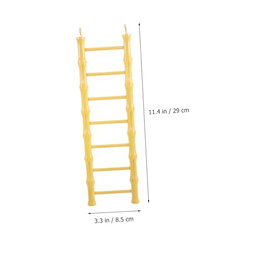 NOLITOY Vogelleiter Hängespielzeug für Wellensittiche und Hamster Rustikales Design Fördert Klettern und Bewegung Sicher und Einfach zu Montieren für Papageien und Kleintiere NOLITOY Vogelleiter Hängespielzeug für Wellensittiche und Hamster Rustikales Design Fördert Klettern und Bewegung Sicher und Einfach zu Montieren für Papageien und Kleintiere von NOLITOY