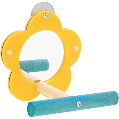 NOLITOY Vogels Piegel Ständer Für Papageienkäfig Wackelt Spielzeug Papageienspielzeug Aus Holz Papageienbarsch Nymphensittich-Spielzeug Puzzle-Spielzeug Vogel Spiegel Vögel Restregal Acryl NOLITOY Vogels Piegel Ständer Für Papageienkäfig Wackelt Spielzeug Papageienspielzeug Aus Holz Papageienbarsch Nymphensittich-Spielzeug Puzzle-Spielzeug Vogel Spiegel Vögel Restregal Acryl von NOLITOY