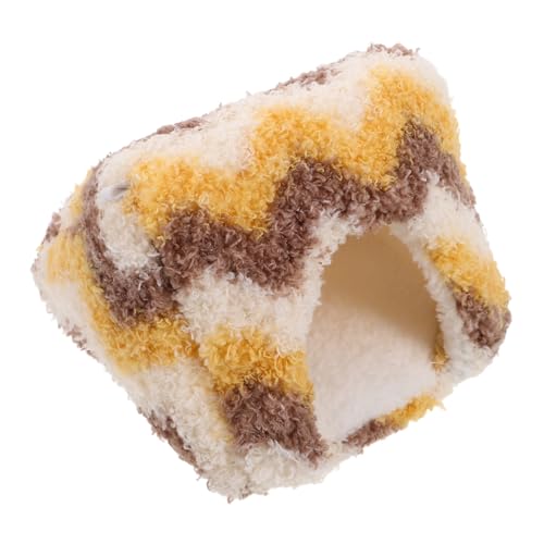 NOLITOY Warmer Hamsterbett aus Weichem Korallenfleece Kleines Haustierbett für Winter Gemütliches Nest für Hamster Zuckergleiter Eichhörnchen und Andere Kleintiere Tragbares Isoliertes NOLITOY Warmer Hamsterbett aus Weichem Korallenfleece Kleines Haustierbett für Winter Gemütliches Nest für Hamster Zuckergleiter Eichhörnchen und Andere Kleintiere Tragbares Isoliertes von NOLITOY