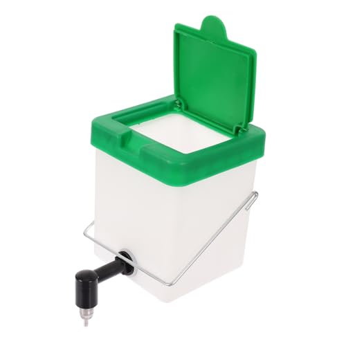 NOLITOY Wasserspender für Automatischer Hänge Trinkbrunnen für Haustiere Auslaufsicher Reinigen für Hamster und Meerschweinchen von NOLITOY