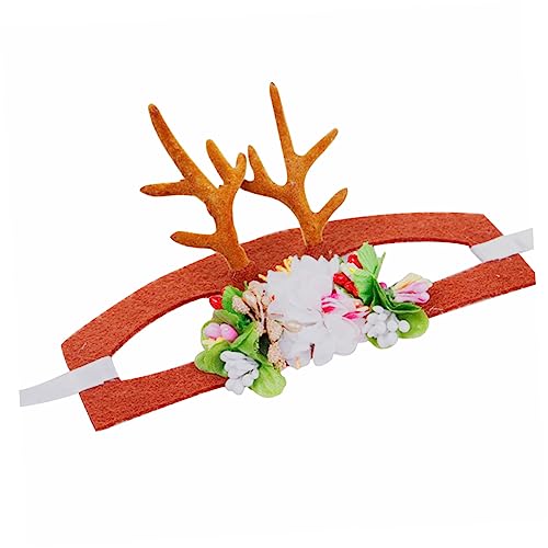 NOLITOY Weihnachtsschmuck Kleidung Weihnachtsmütze Hundekopf Hundezubehör NOLITOY Weihnachtsschmuck Kleidung Weihnachtsmütze Hundekopf Hundezubehör von NOLITOY