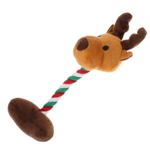 NOLITOY Weihnachtsspielzeug Für Haustiere Urlaubskameraden Für Haustiere Spielzeug Zum Katzenspielzeug, Elch-hundespielzeug Ausgestopftes Knoten Plüsch Hündchen NOLITOY Weihnachtsspielzeug Für Haustiere Urlaubskameraden Für Haustiere Spielzeug Zum Katzenspielzeug, Elch-hundespielzeug Ausgestopftes Knoten Plüsch Hündchen von NOLITOY