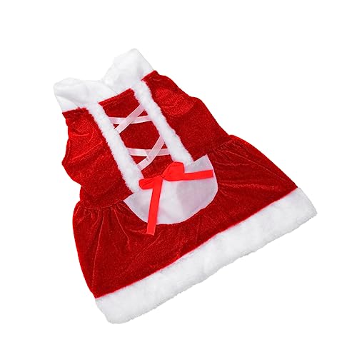 NOLITOY Welpen-weihnachtsmann-Kleid Hund Katze Weihnachtsoutfit Haustier Weihnachten Verkleiden Hunde-weihnachtsmütze-Outfit Weihnachtsmann-hundekleidung Katze Santa Kostü Mantel Hündchen NOLITOY Welpen-weihnachtsmann-Kleid Hund Katze Weihnachtsoutfit Haustier Weihnachten Verkleiden Hunde-weihnachtsmütze-Outfit Weihnachtsmann-hundekleidung Katze Santa Kostü Mantel Hündchen von NOLITOY