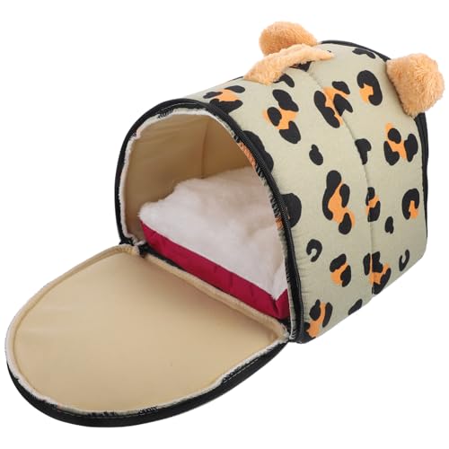 NOLITOY hamsterhaus Hamster häuschen pet Bed Hasenversteck Hamsterversteck Lebewesen hamger Hasenbett Hamster verstecken Meerschweinchen Hamsternest Hängematte von NOLITOY