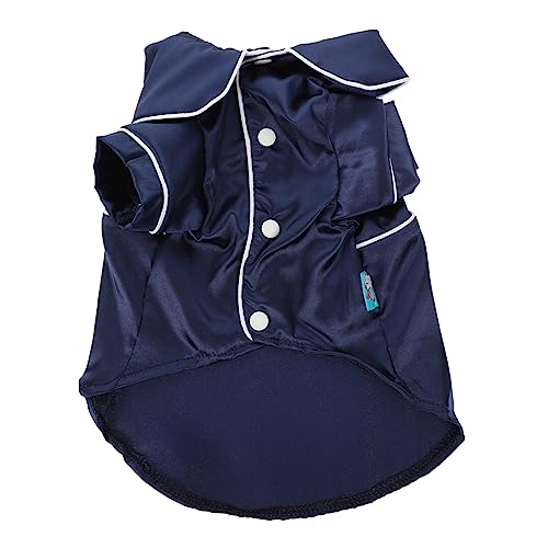 NOLITOY Hundekleidung für Mädchen Welpen Baumwolle Pyjama Haustier-hundemantel Overall für Die Schwanzschau von NOLITOY