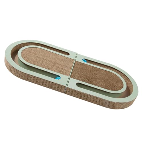 NOLITOY Halten Sie Ihre Katze Glücklich Kratzbrett Katze Scratcher Kätzchen Spielzeug Kratzbaum Pet Pad Home Decor von NOLITOY