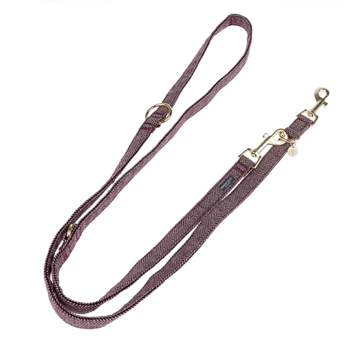 Nomad Tales Calma Hundeleine Burgundy 200cm von NOMAD TALES
