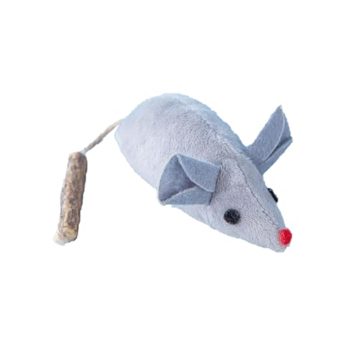 NONGYU Haustier Spielzeug Katzen Selbstnecken Tier Spielzeug Interaktion Katzen Maus Spielzeug Realistische Baumwolle Maus für Langeweile Katzen Jagd NONGYU Haustier Spielzeug Katzen Selbstnecken Tier Spielzeug Interaktion Katzen Maus Spielzeug Realistische Baumwolle Maus für Langeweile Katzen Jagd von NONGYU