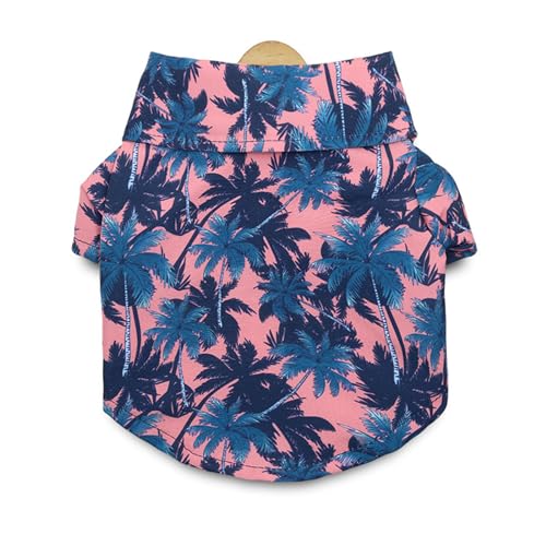 NONGYU Sommer-Haustier-Revershemd, Haustier-Overall, Hundekleidung, einfacher Overall für kleine Hunde, Haustierkleidung, Frühlingskleidung von NONGYU