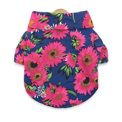NONGYU Sommer-Haustier-Revershemd, Haustier-Overall, Hundekleidung, einfacher Overall für kleine Hunde, Haustierkleidung, Frühlingskleidung NONGYU Sommer-Haustier-Revershemd, Haustier-Overall, Hundekleidung, einfacher Overall für kleine Hunde, Haustierkleidung, Frühlingskleidung von NONGYU