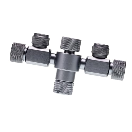 NONGYU Zwei-Wege-CO2-Magnetblasenzähler aus Aluminiumlegierung für Aquarien, Hydrokultur-Verordnung NONGYU Zwei-Wege-CO2-Magnetblasenzähler aus Aluminiumlegierung für Aquarien, Hydrokultur-Verordnung von NONGYU