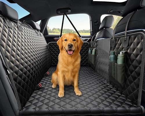 Rücksitzverlängerung für Hunde, harte Unterseite, Rücksitzverlängerung für Hunde mit einer Tragkraft von 227 kg – kratzfeste Fenster-Netz-Verlängerung, wasserdichte Hundehängematte für Autos, SUVs und Rücksitzverlängerung für Hunde, harte Unterseite, Rücksitzverlängerung für Hunde mit einer Tragkraft von 227 kg – kratzfeste Fenster-Netz-Verlängerung, wasserdichte Hundehängematte für Autos, SUVs und von NORDGOODS