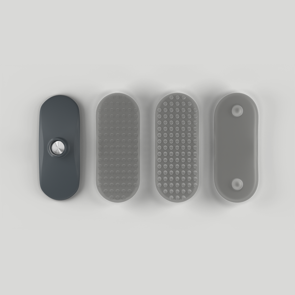 Novafon Modular-Set, anthrazitgrau Für gewölbte und größere Körperstrukturen Novafon Modular-Set, anthrazitgrau Für gewölbte und größere Körperstrukturen von NOVAFON