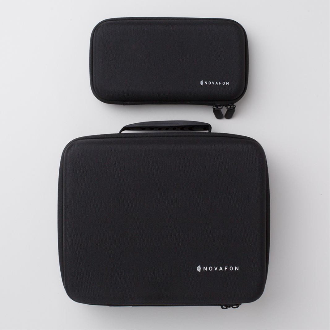 Novafon Transport Case Set, schwarz Für das Novafon + Zubehör Novafon Transport Case Set, schwarz Für das Novafon + Zubehör von NOVAFON