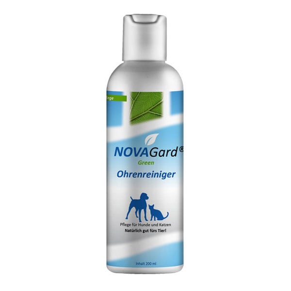 NovaGard Green Ohrenreiniger für Hunde und Katzen 200 ml von NOVAGard Green