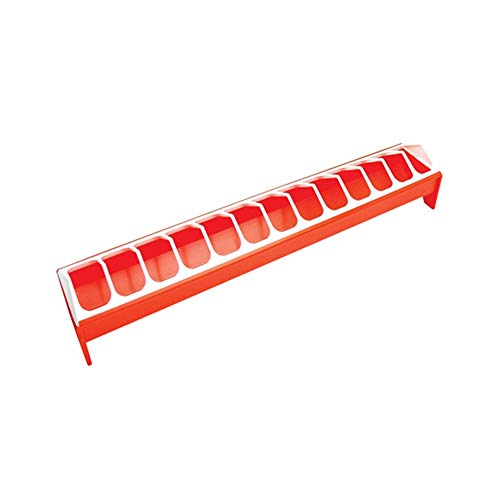 Novital Futtertrog für Küken - mit Fressplatzeinteilung (75 x 10 cm) von NOVITAL