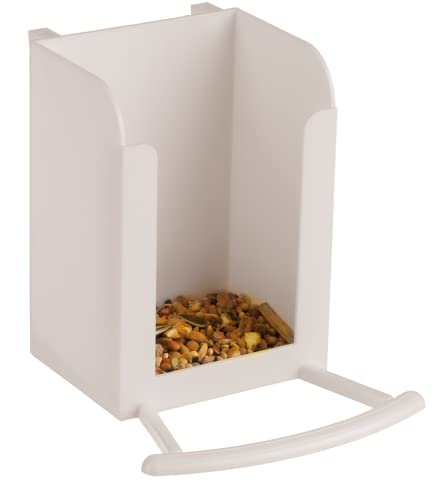 NOZAMI Brotständer für Vögel, Weiß von NOZAMI