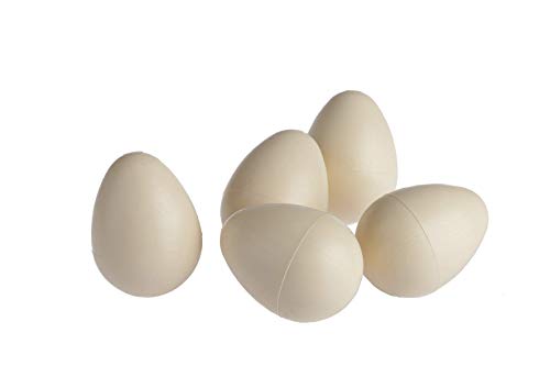 NOZAMI Ovulator-Eier für Vögel, Beige, 2 Stück von NOZAMI